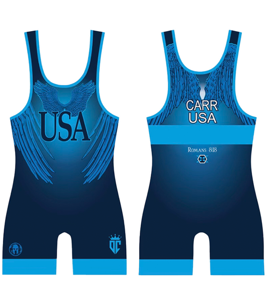 David Carr USA Singlet