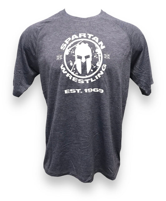SPARTAN COMBAT Spartan Helmet Logo Raglan Tee - Various Colors