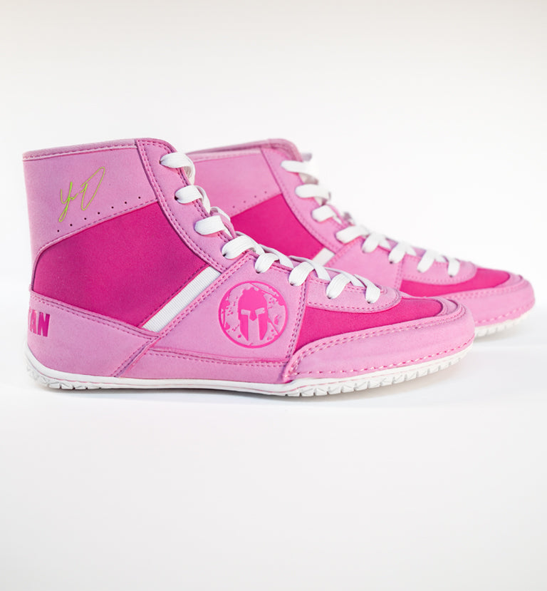 SPARTAN COMBAT YIANNI WRESTLING SHOE (PINK BUBBLEGUM) - MEN'S