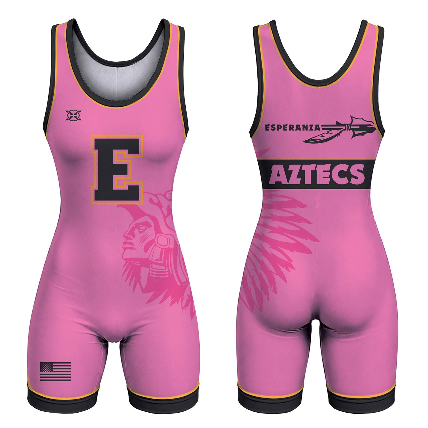 Esperanza Women's Wrestling Singlet 2-Pack