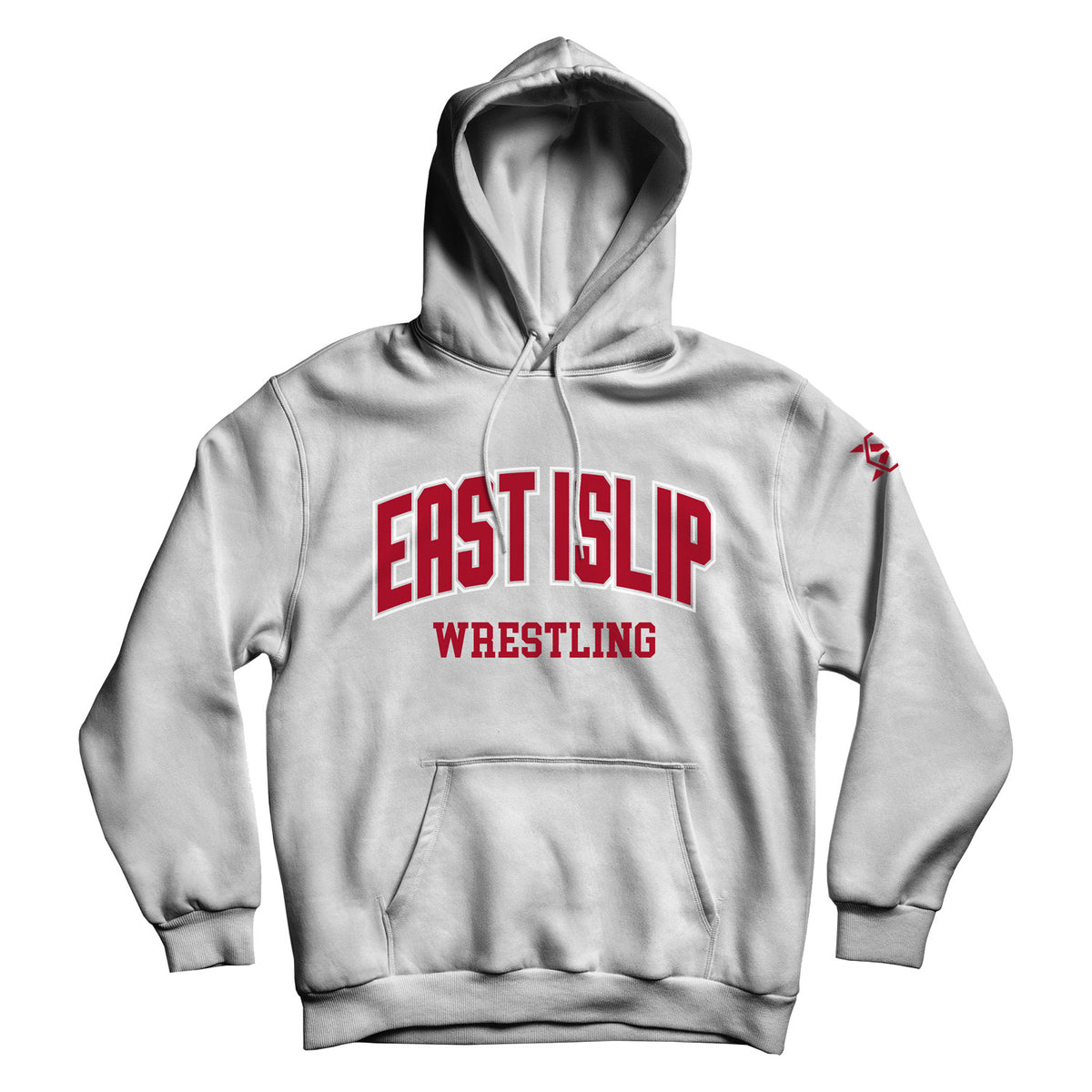 East Islip Wrestling Team Hoodie - Grey