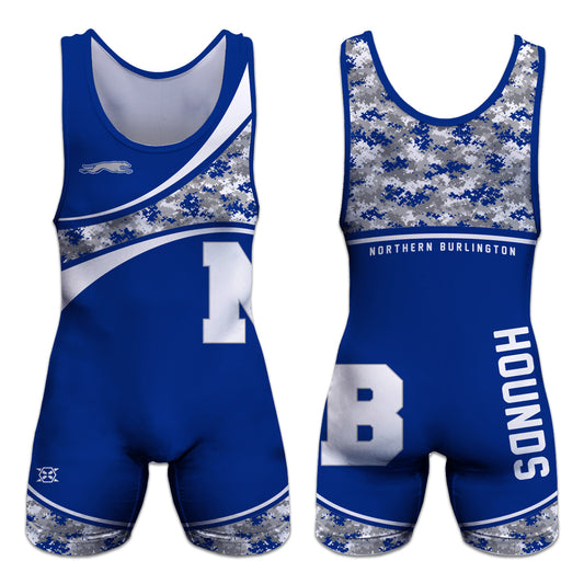 Northern Burlington Wrestling Team Singlet