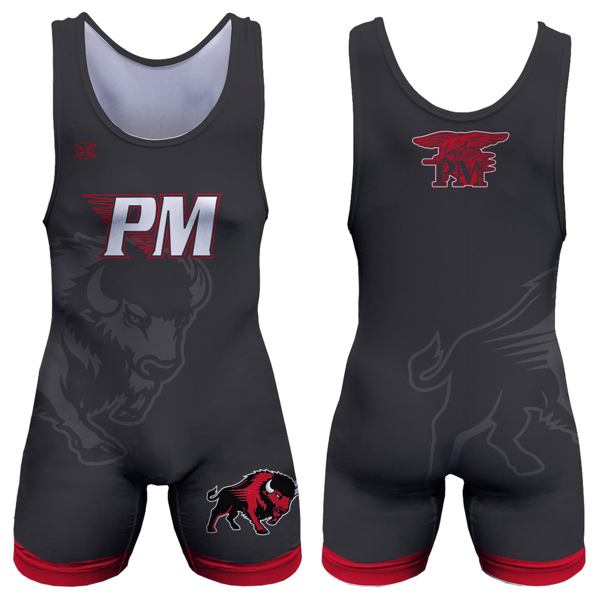 PAT-MED Wrestling Club Team Singlet
