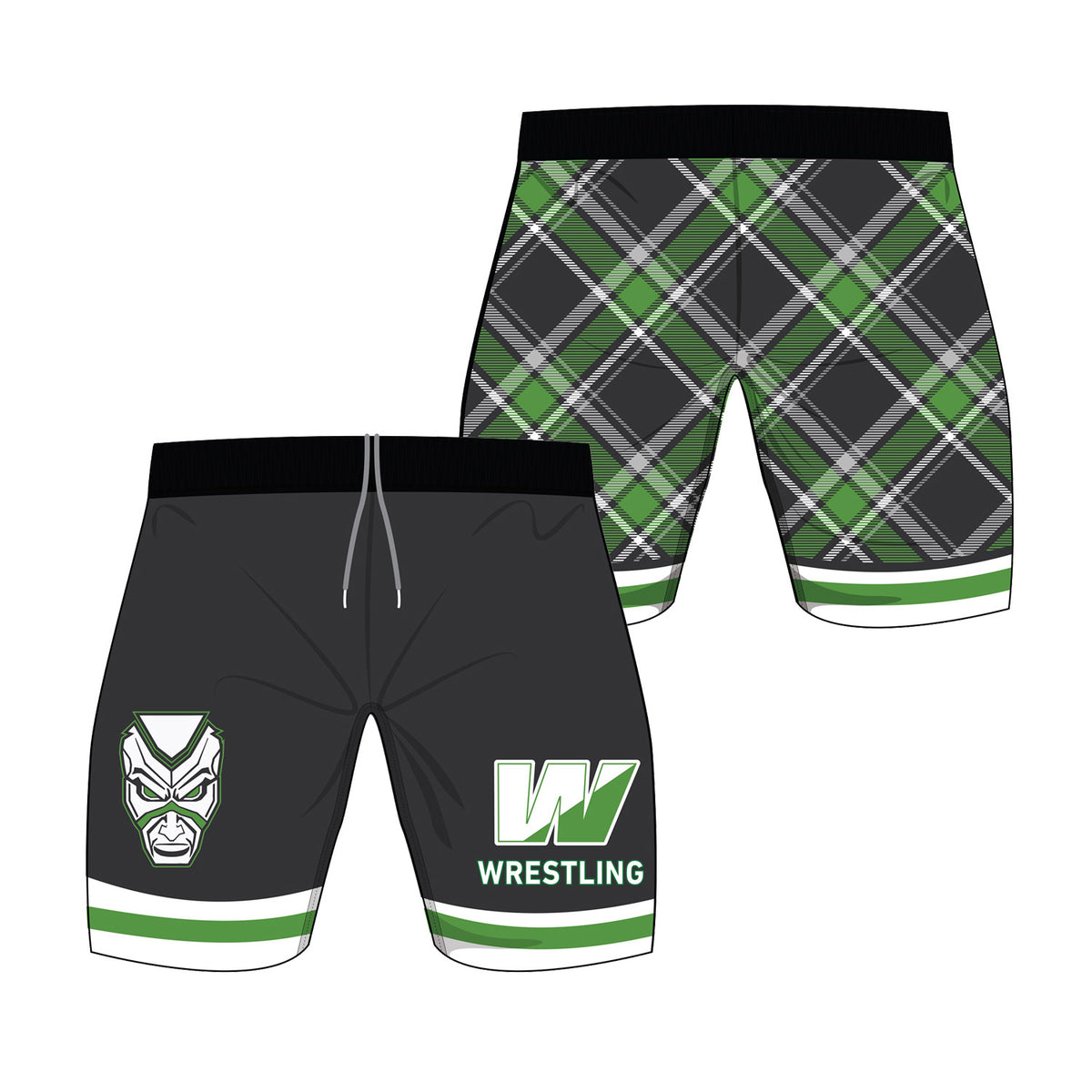 Wakefield Wrestling Team Tee & Shorts Bundle