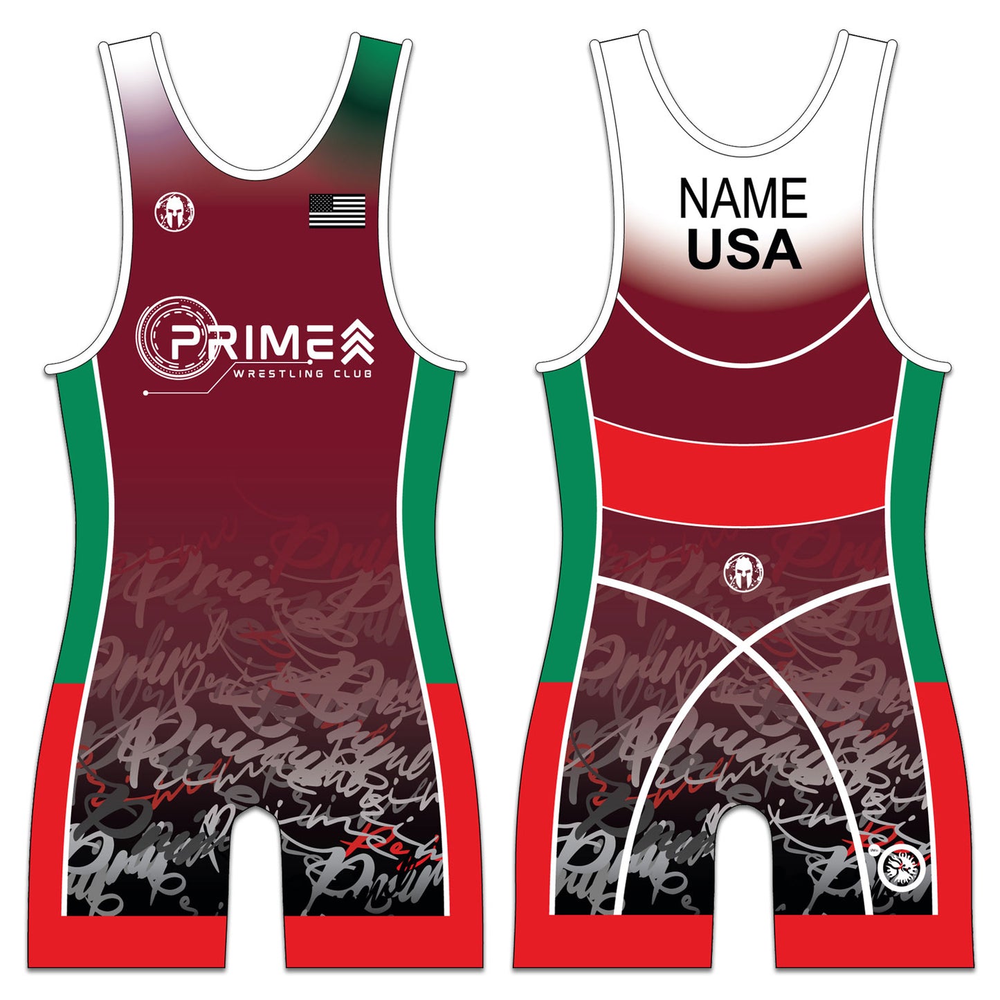 Prime Wrestling Club Singlet Bundle