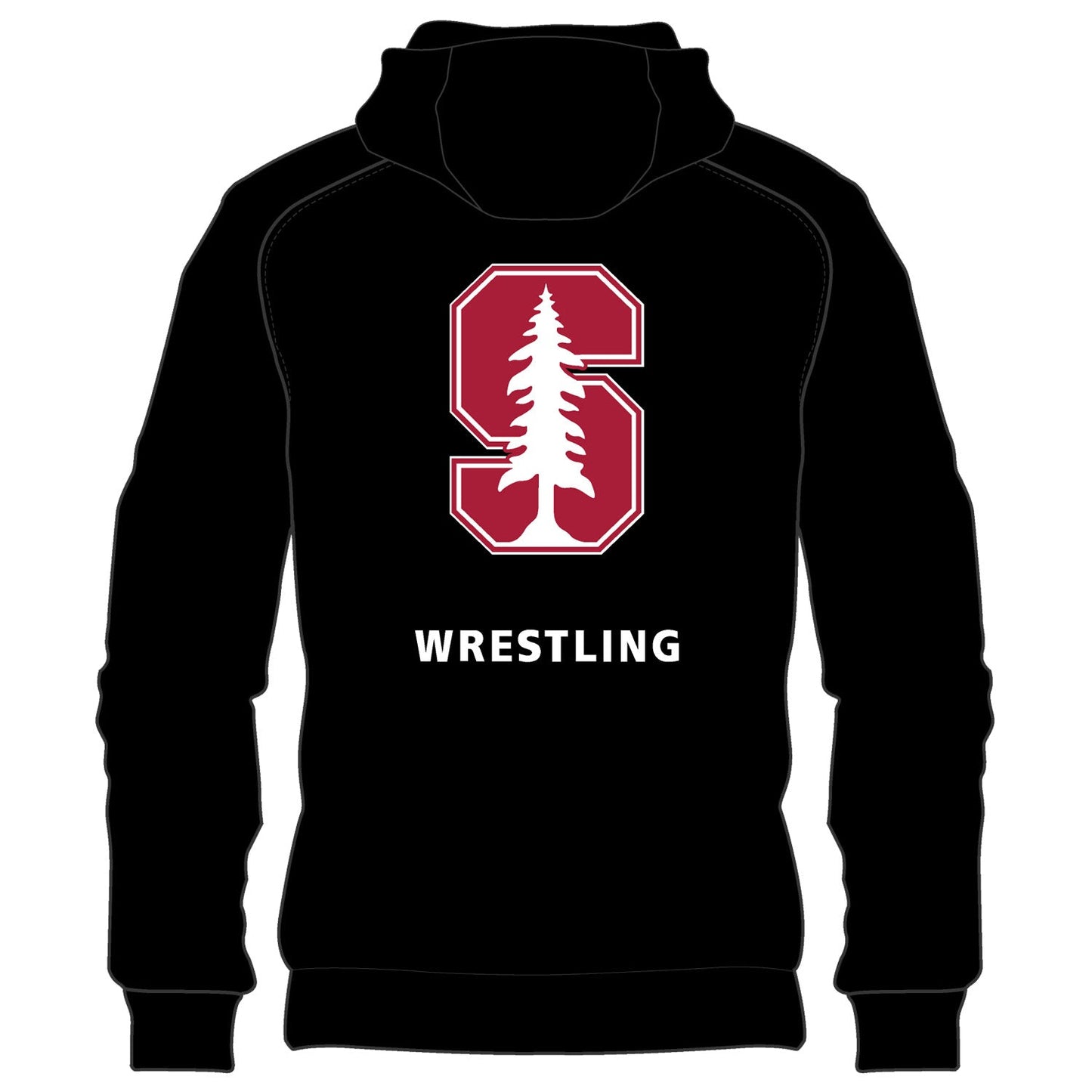 Stanford Wrestling Team - Red or Black Hoodie
