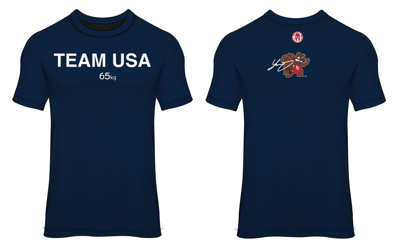 Official Yianni 65kg World Team T-Shirt