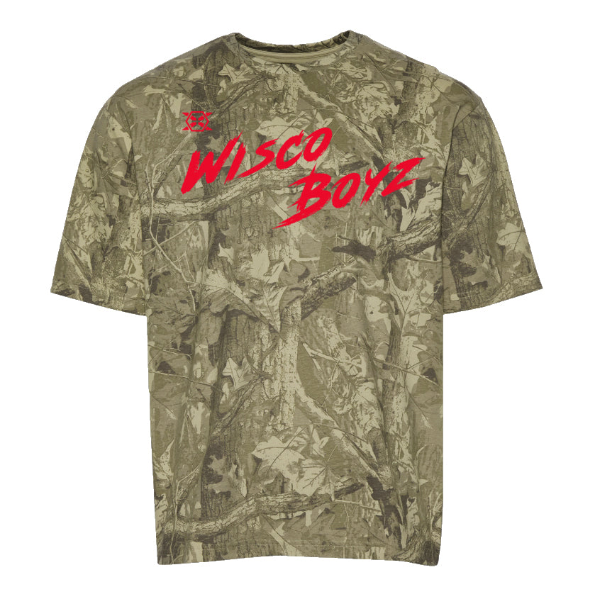 Braxton Amos 'Camo' Soft Heavyweight Cotton Tee