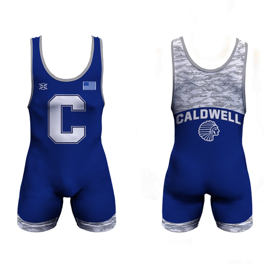 Caldwell Wrestling Club Royal Singlet