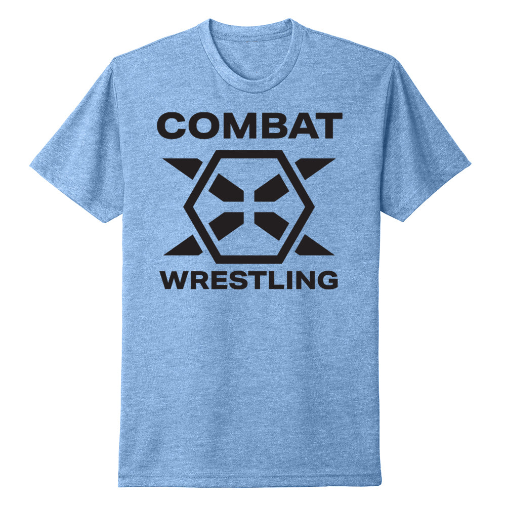 Combat X Wrestling Tee (Black Logo) - Various Colors