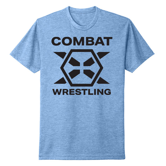 Combat X Wrestling Tee (Black Logo) - Various Colors