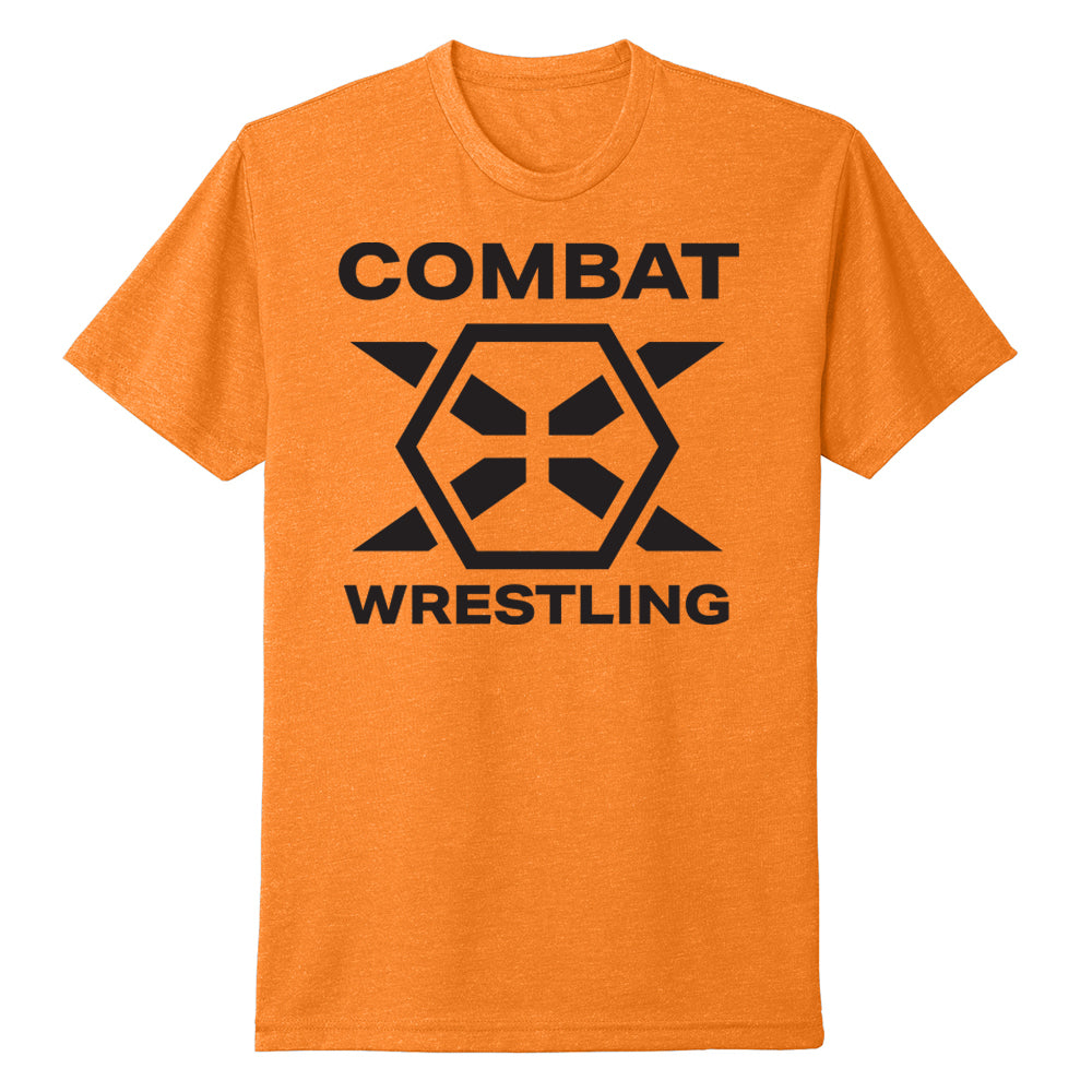 Combat X Wrestling Tee (Black Logo) - Various Colors