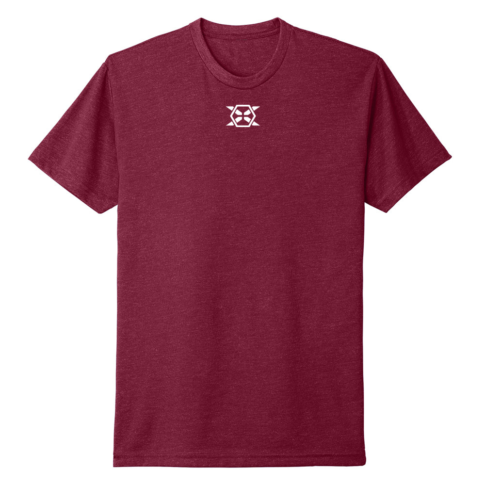 Combat X Wrestling Tee (Small White Logo) - Various Colors