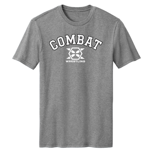 Combat X Wrestling Tee (Varsity Logo) - Various Colors