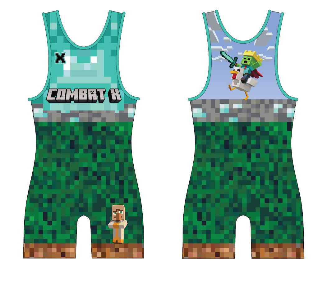 Combat X 'Combat Craft' Singlet - Youth & Adult (MEN & WOMEN'S Cut)