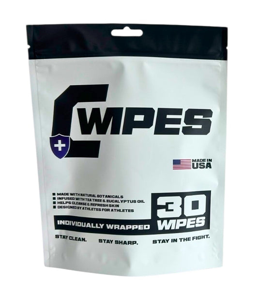 High-Performance Combat Wipes (Pack of 30)