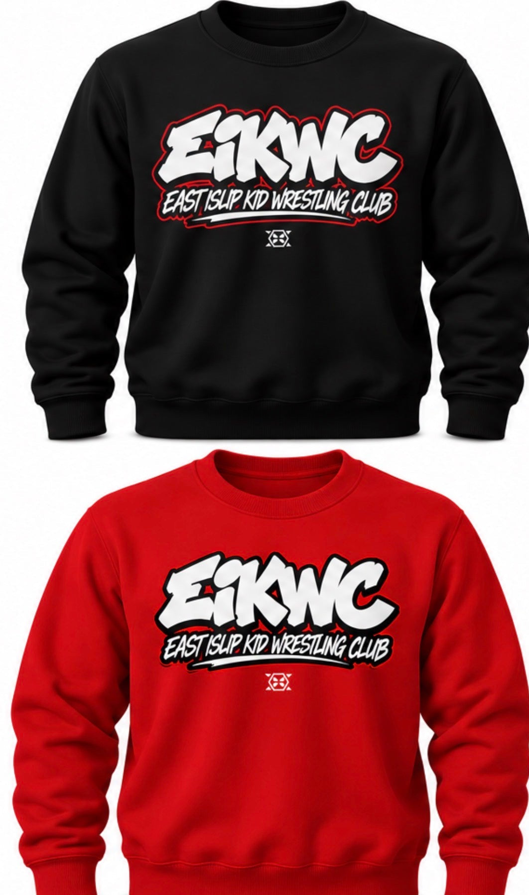 EIKWC Team Crewneck Sweatshirt (Black OR Red)