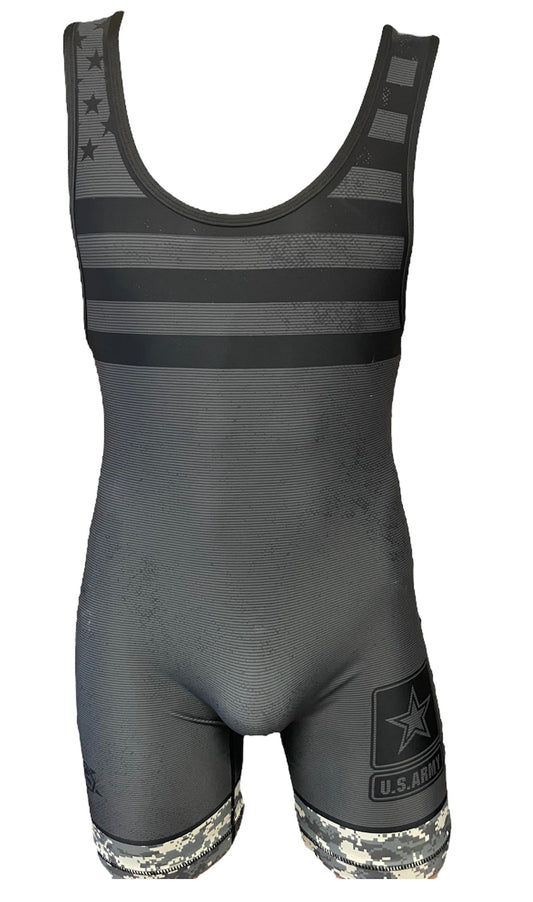 US ARMY GRAY SINGLET