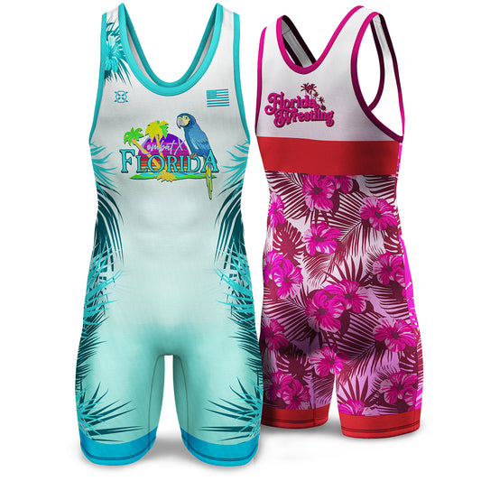 Florida State Wrestling Singlet (Combo) - Youth & Adult (MEN & WOMEN'S CUT)