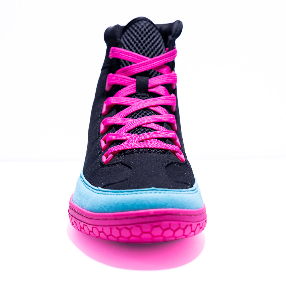 *PRE-ORDER* Combat X Jax Forrest Wrestling Shoe - Miami Vibes