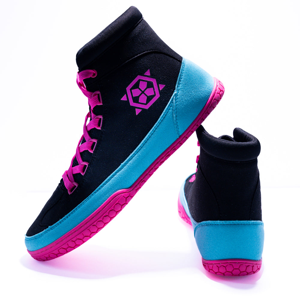 *PRE-ORDER* Combat X Jax Forrest Wrestling Shoe - Miami Vibes