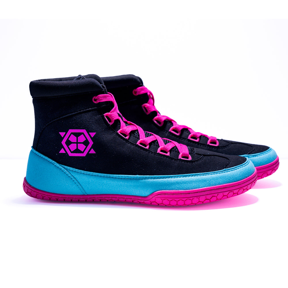 *PRE-ORDER* Combat X Jax Forrest Wrestling Shoe - Miami Vibes