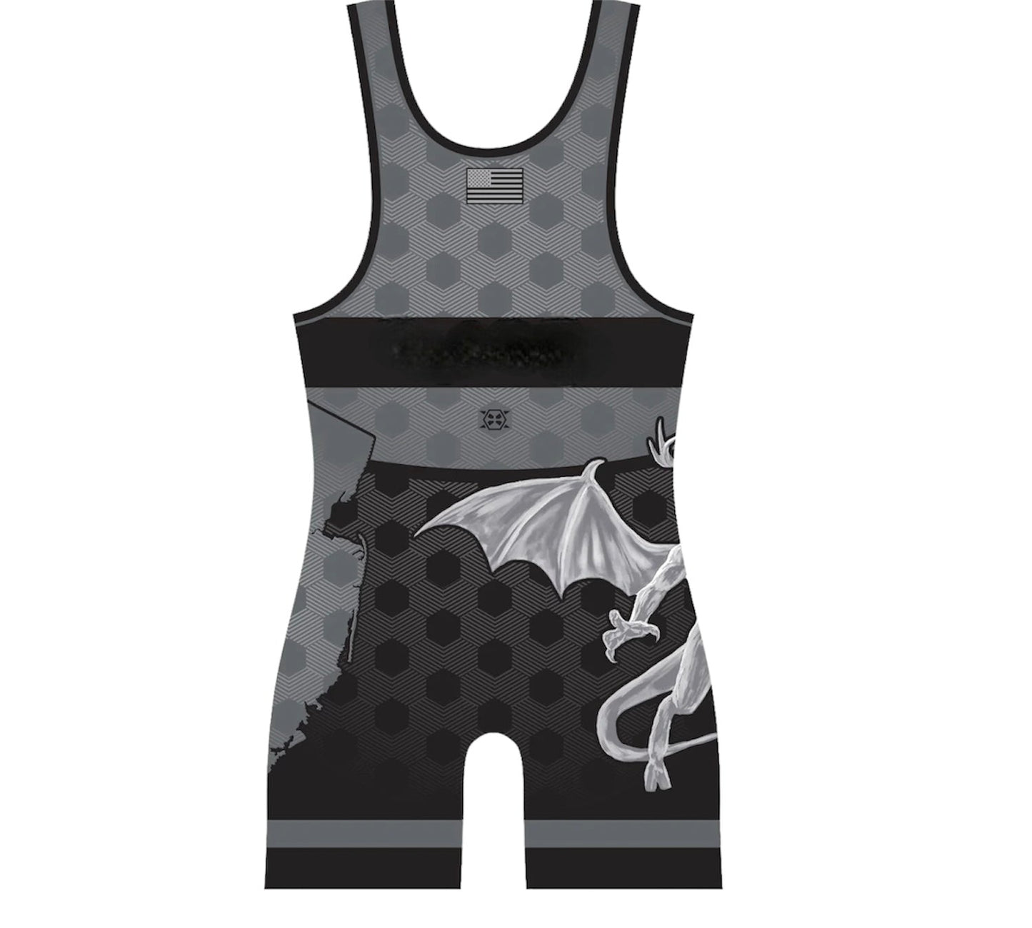 New Jersey 'Devil' Wrestling Singlet - Youth & Adult (Men & Women's Cut)