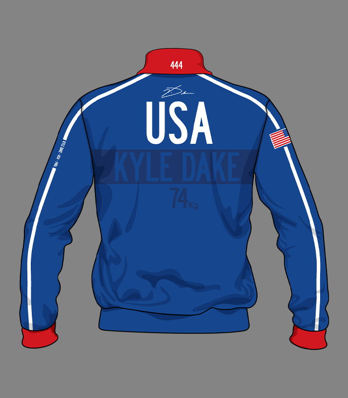 TEAM KD4: USA QUARTER ZIP