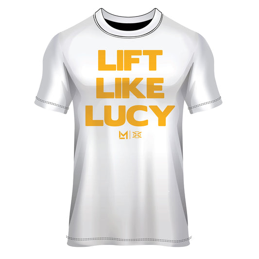 Lucy Milgrim "Lift Like Lucy" Tee