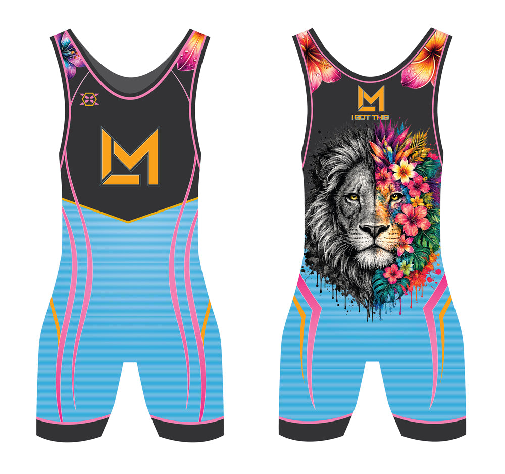 Lucy Milgrim Wrestling Singlet - Youth & Adult (Men & Women's Cut)