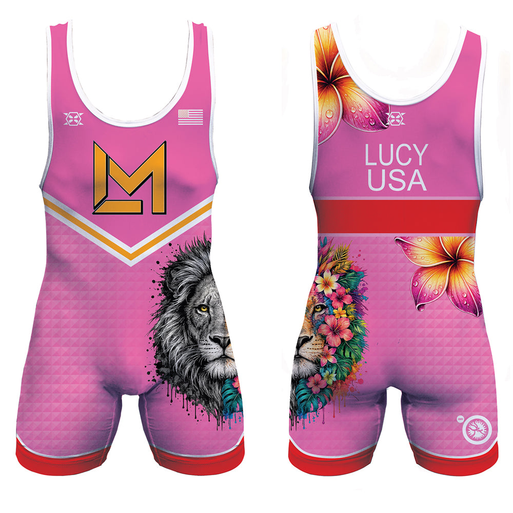 Lucy Milgrim Freestyle Wrestling Singlet Combo - Youth & Adult (Men & Women's Cut)