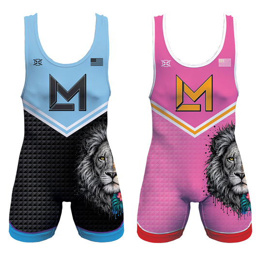 Lucy Milgrim Freestyle Wrestling Singlet Combo - Youth & Adult (Men & Women's Cut)