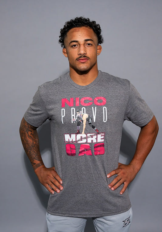 Nico Provo 'More Gas' Soft Cotton Tee