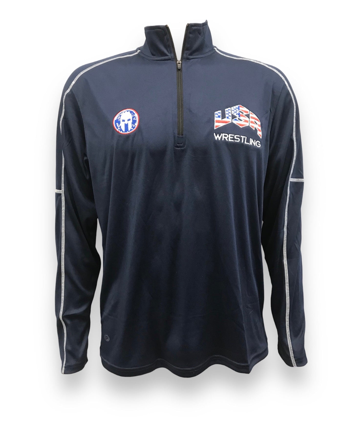 SPARTAN USA Wrestling Embroidered 1/4 Zip Jacket *5 COLORS AVAILABLE*