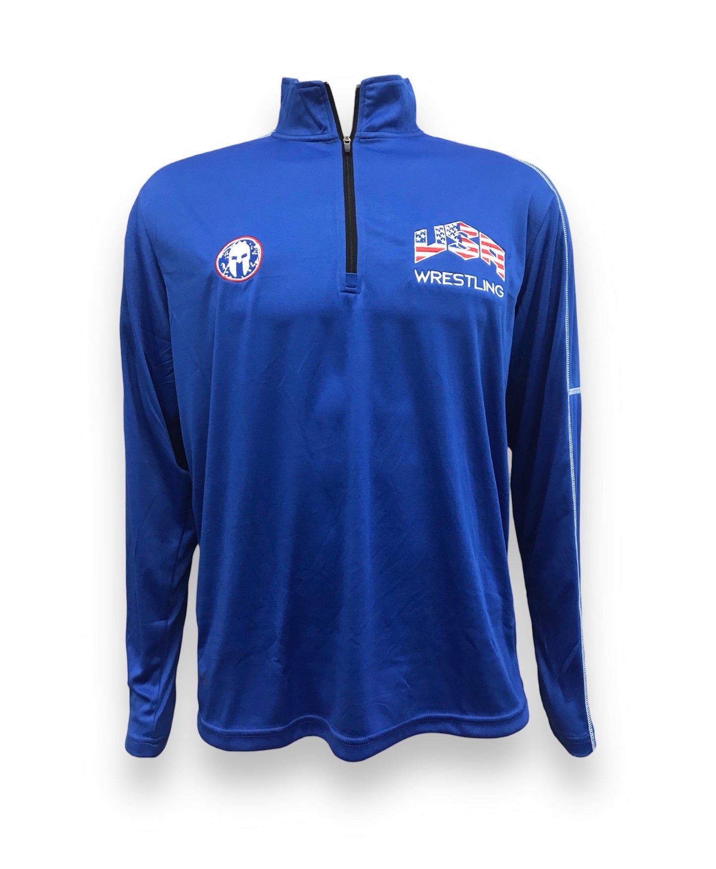 SPARTAN USA Wrestling Embroidered 1/4 Zip Jacket *5 COLORS AVAILABLE*