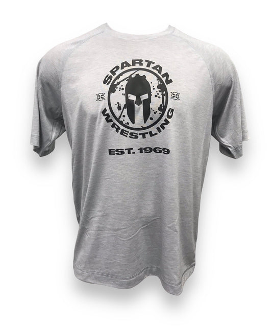 SPARTAN COMBAT Spartan Helmet Logo Raglan Tee - Various Colors