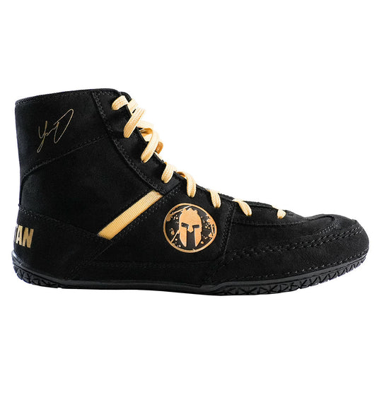 Spartan Combat Yianni Wrestling Shoe - Black/Gold