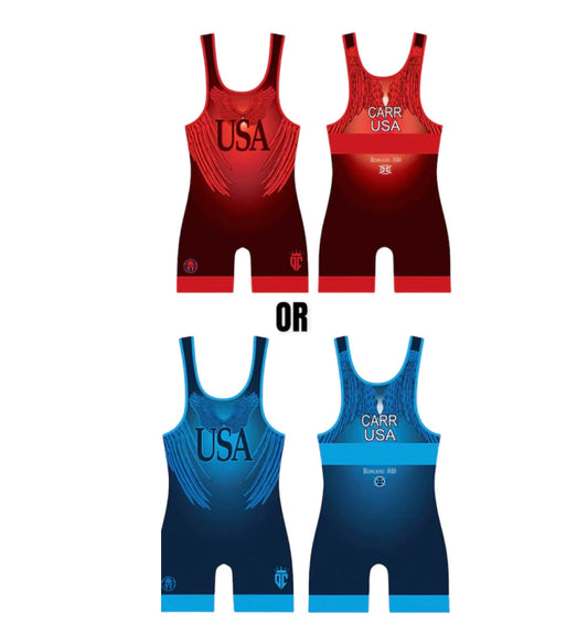 David Carr USA Singlet