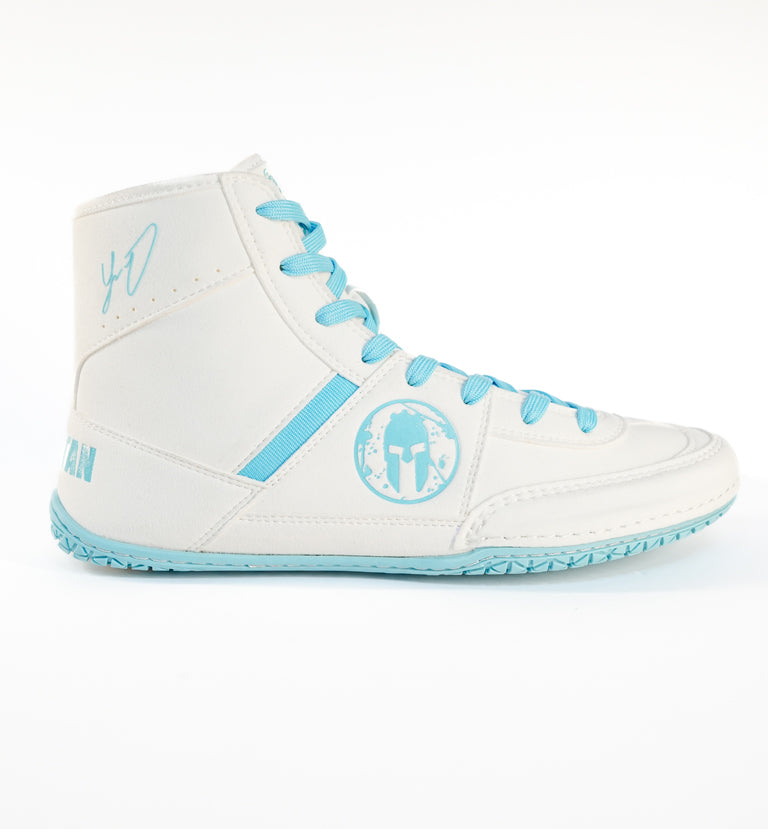 SPARTAN COMBAT YIANNI WRESTLING SHOE (WHITE ICE) - MEN'S
