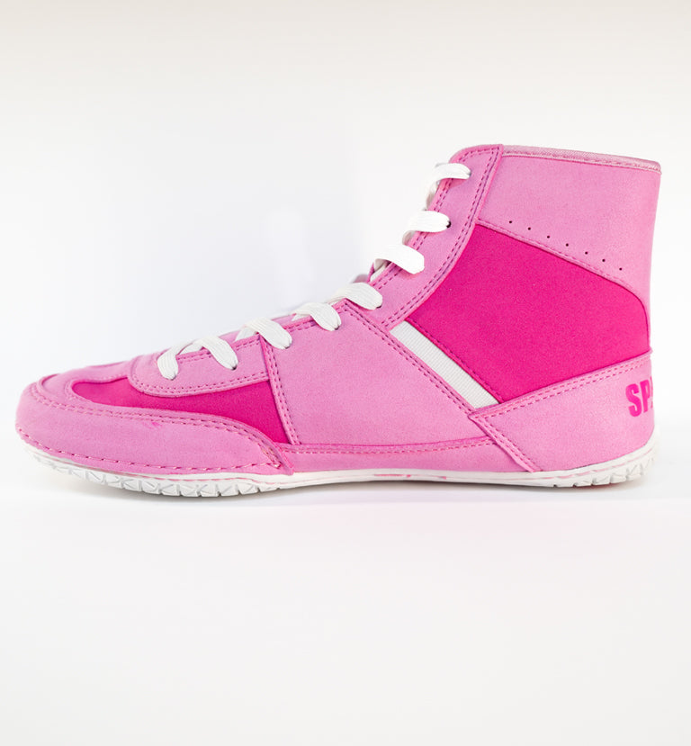 SPARTAN COMBAT YIANNI WRESTLING SHOE (PINK BUBBLEGUM) - MEN'S