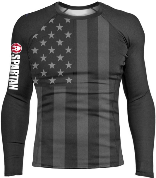 SPARTAN COMBAT Americana Rash Guard