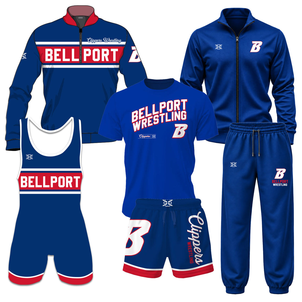 Bellport Wrestling Team Bundle Option #1