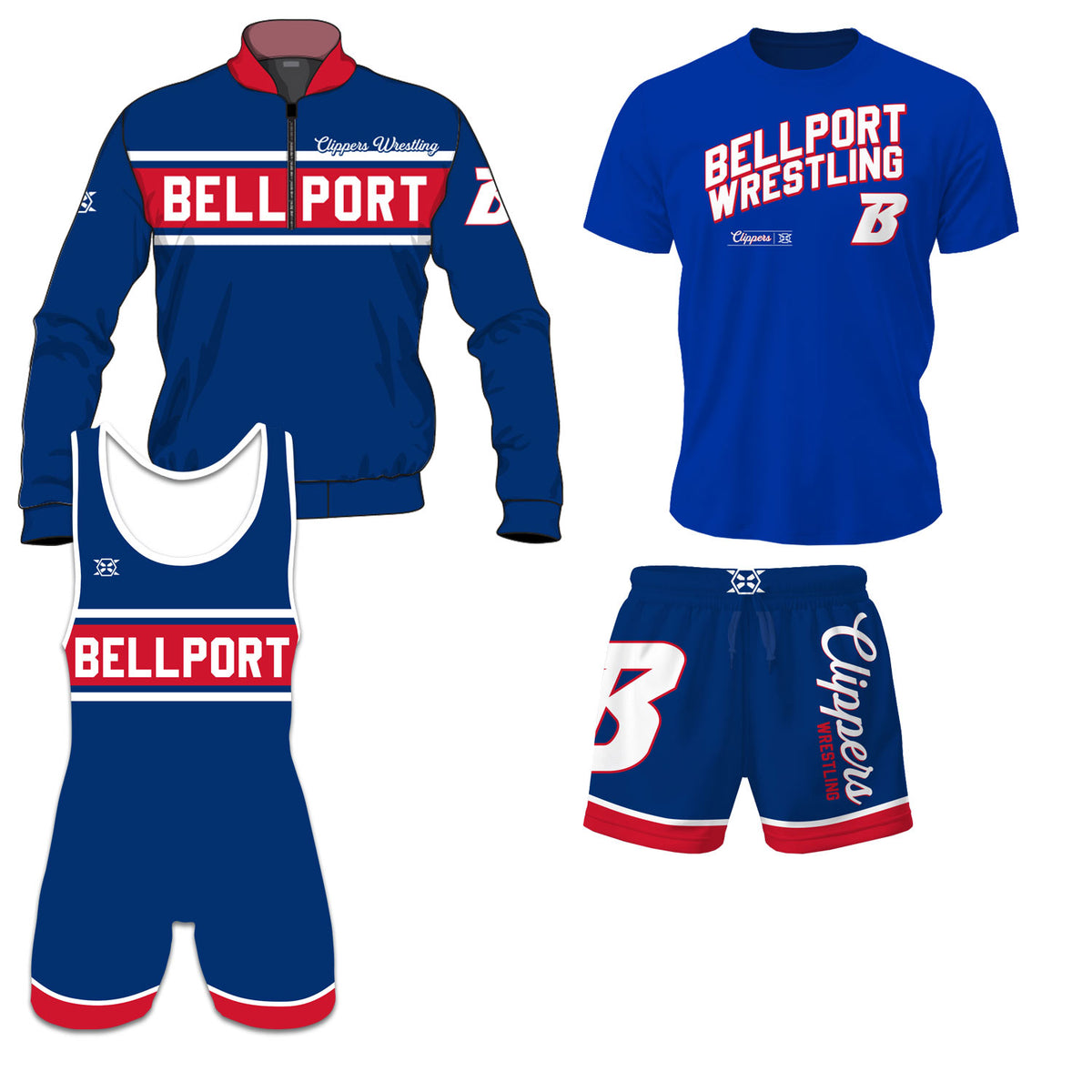 Bellport Wrestling Team Bundle Option #2