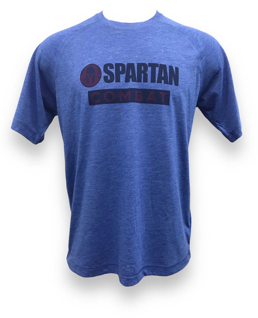 Spartan Combat Logo Raglan Drifit Tee