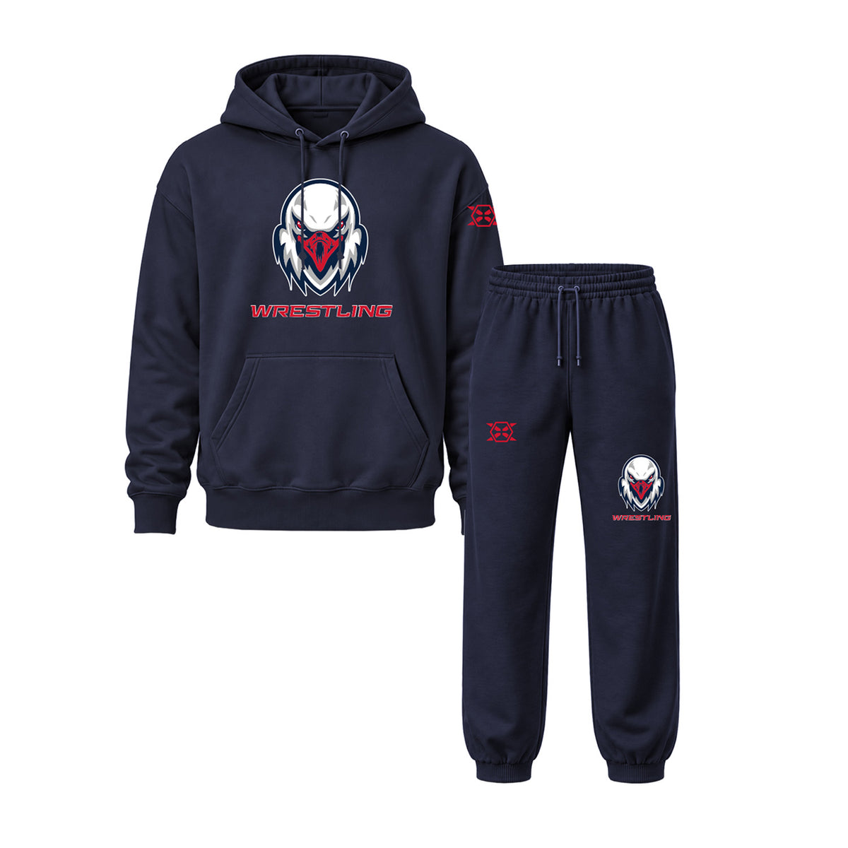 Cold Spring Harbor Wrestling Team Hoodie & Joggers Bundle