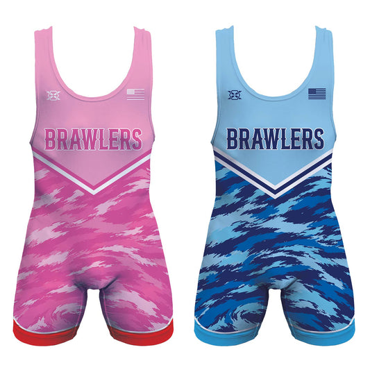 Basement Brawlers Wrestling Club Freestyle Singlet Bundle