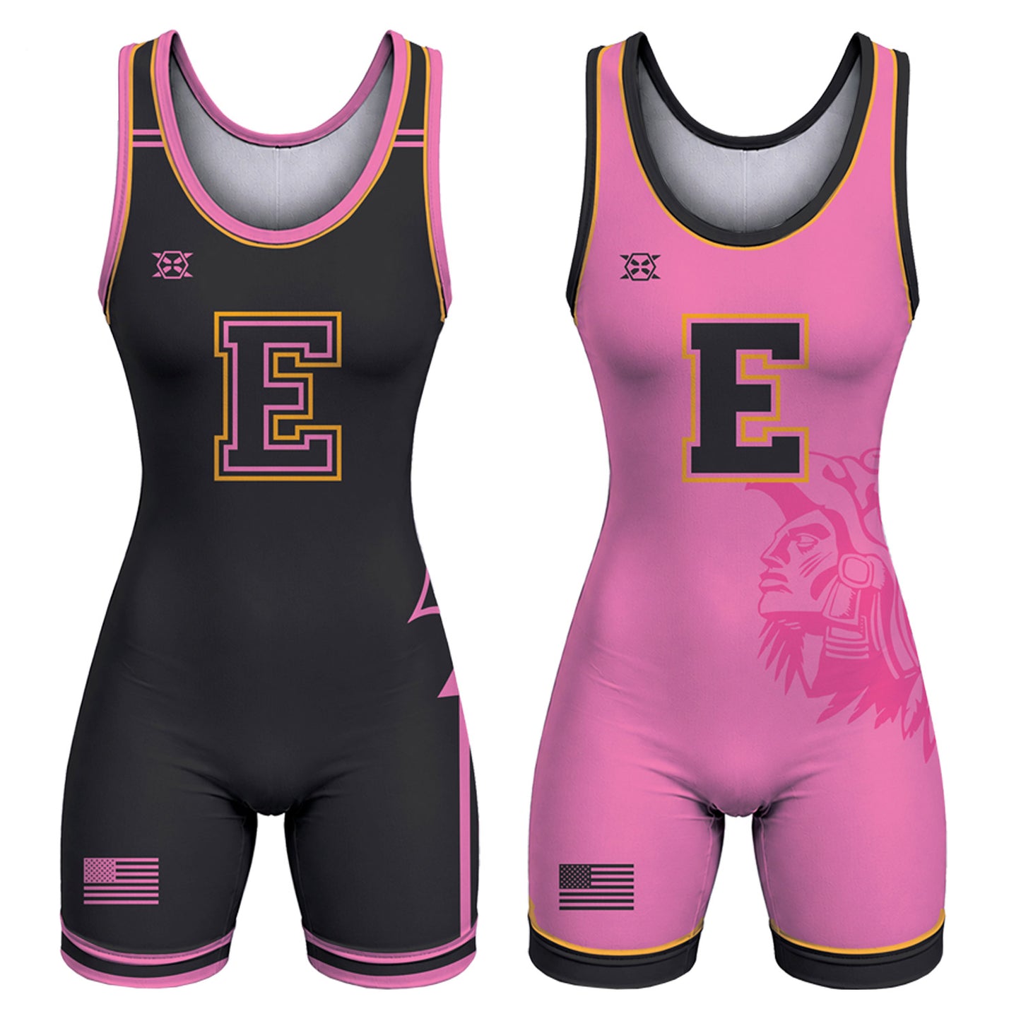 Esperanza Women's Wrestling Singlet 2-Pack