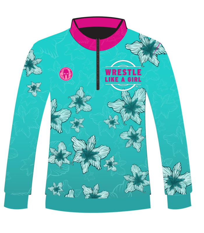 Wrestle Like A Girl 1/4 Zip