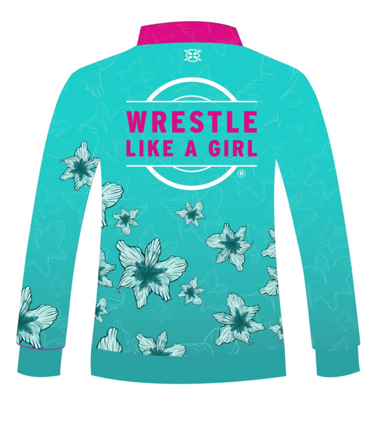Wrestle Like A Girl 1/4 Zip