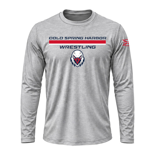 Cold Spring Harbor Wrestling Team Long Sleeve Tee - Option #2